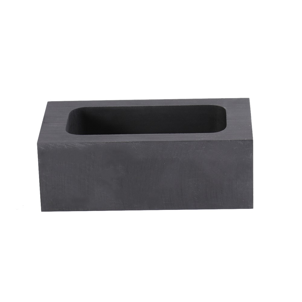 85 X45x30mm Graphite Ingot Mold Casting Mould Refining Scrap Bar