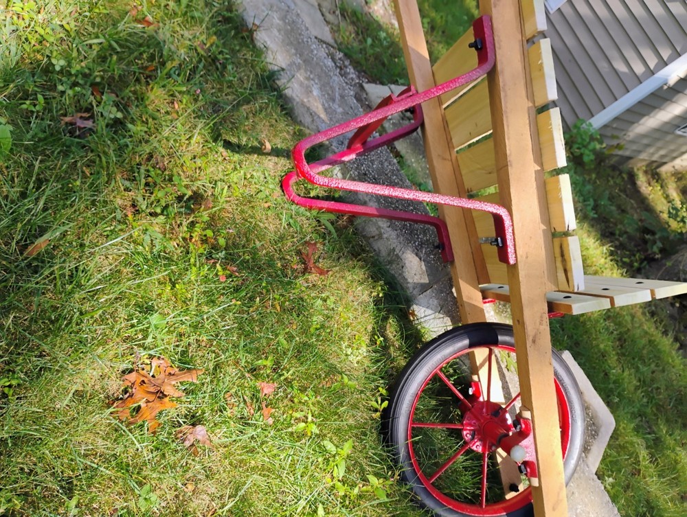 antique vintage wheelbarrow