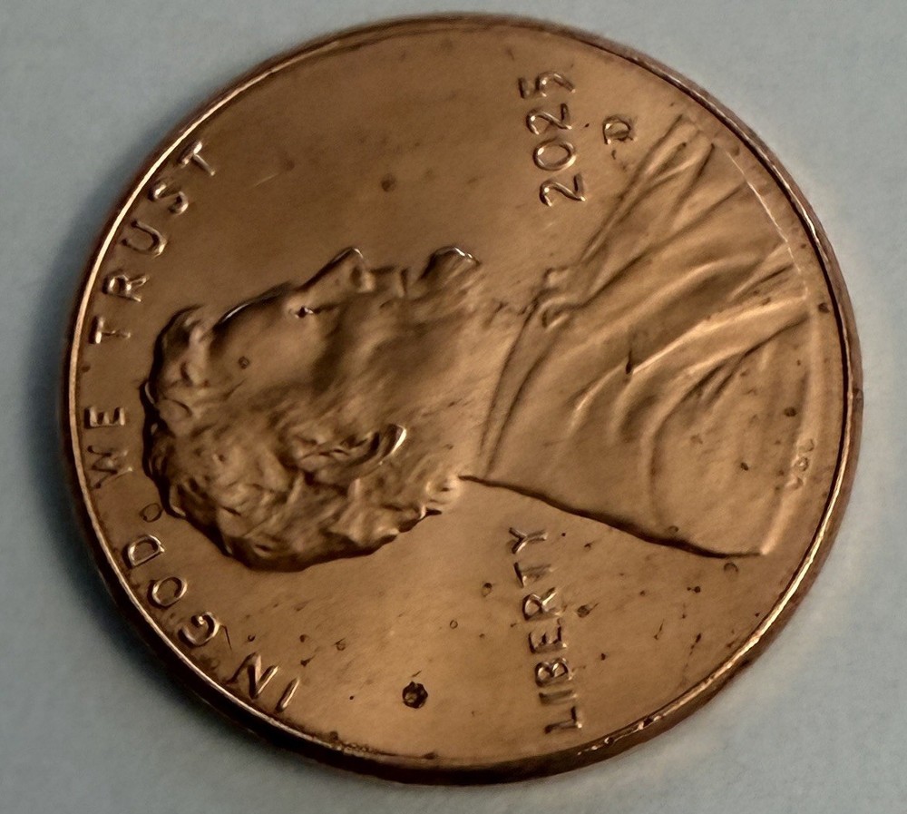 2025 D Uncirculated Lincoln Shield Penny Errors (#559)