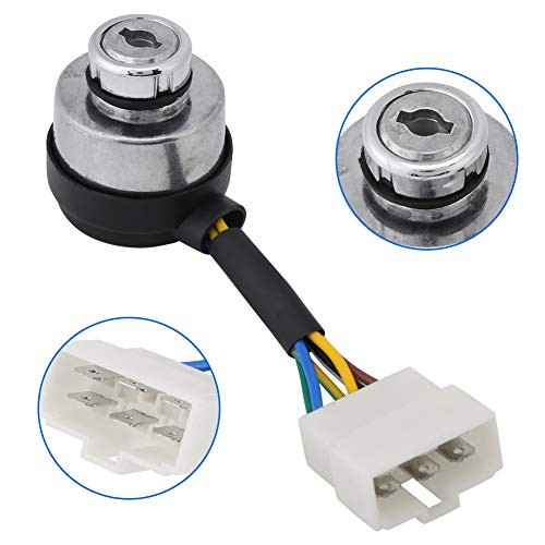 6 Wire Ignition Start Key Switch Starter Switch Ignition Switch Fit for 2 for