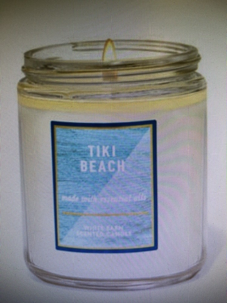 Bath & Body Works Tiki Beach Single Wick Candle