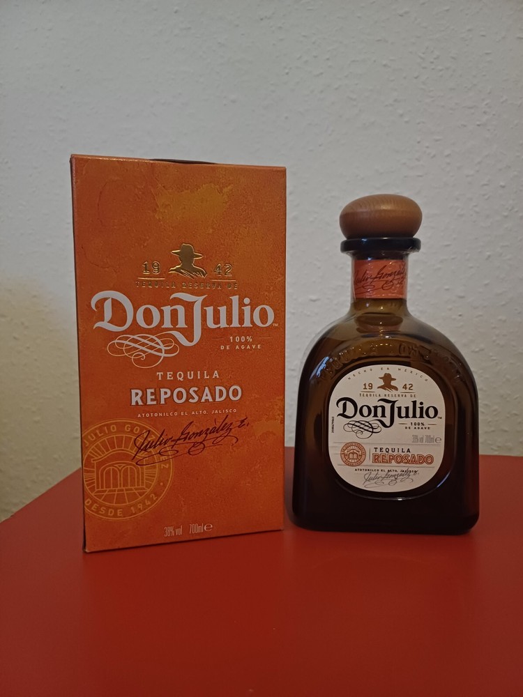 Don Julio Reposado Tequila Empty Bottle & Box