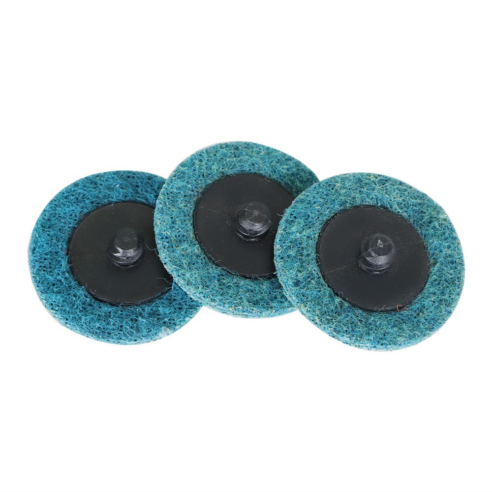50 Pack 2 Inch Fine Surface Conditioning Discs Roll Lock Grinder Sanding Pads