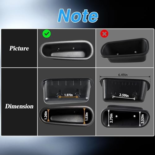 Front Right Passenger Side Door Pull Handle Cup Compatible Front Right Side