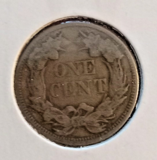1857 FLYING EAGLE CENT Good Condition SET BREAK
