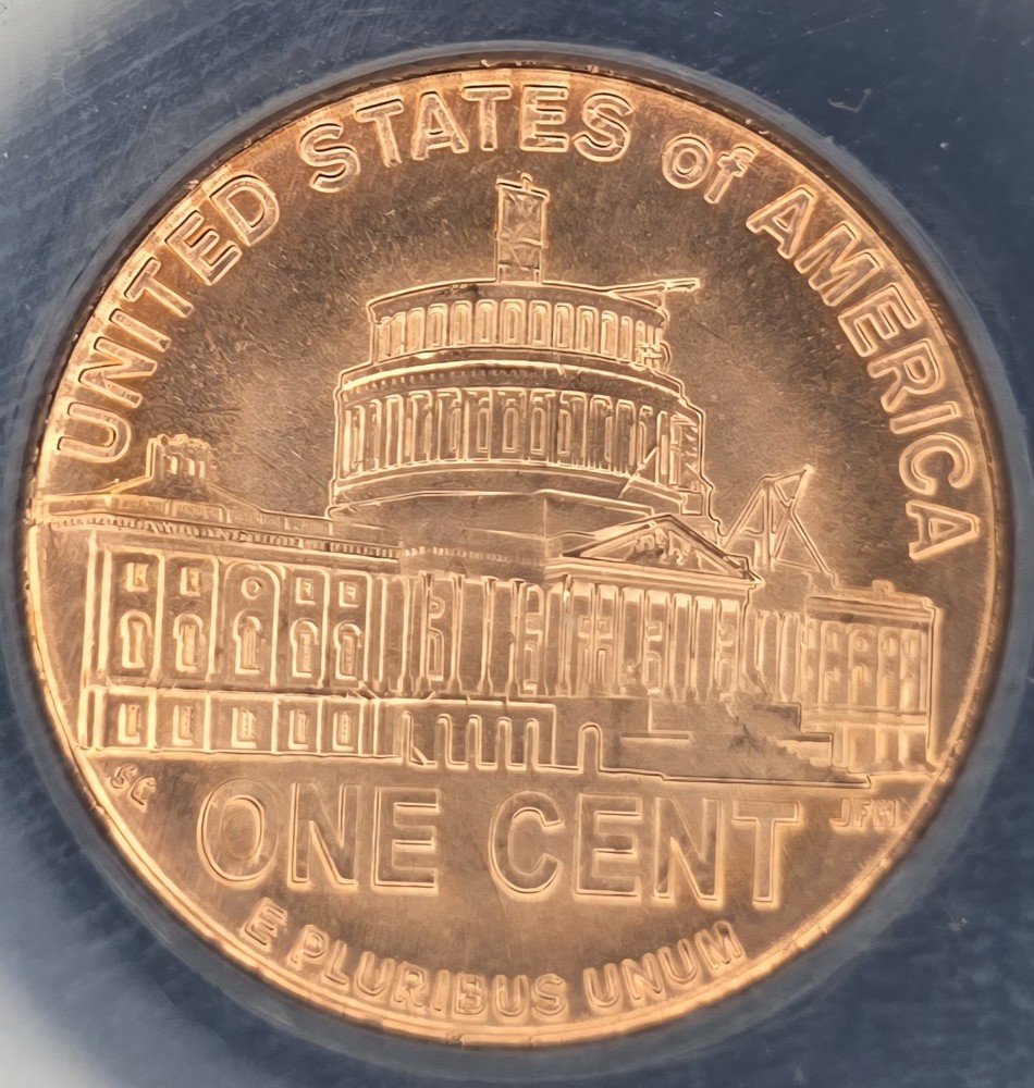 2009-D 1 Cent Capital Reverse Type Set Collection. ANACS MS67 RD
