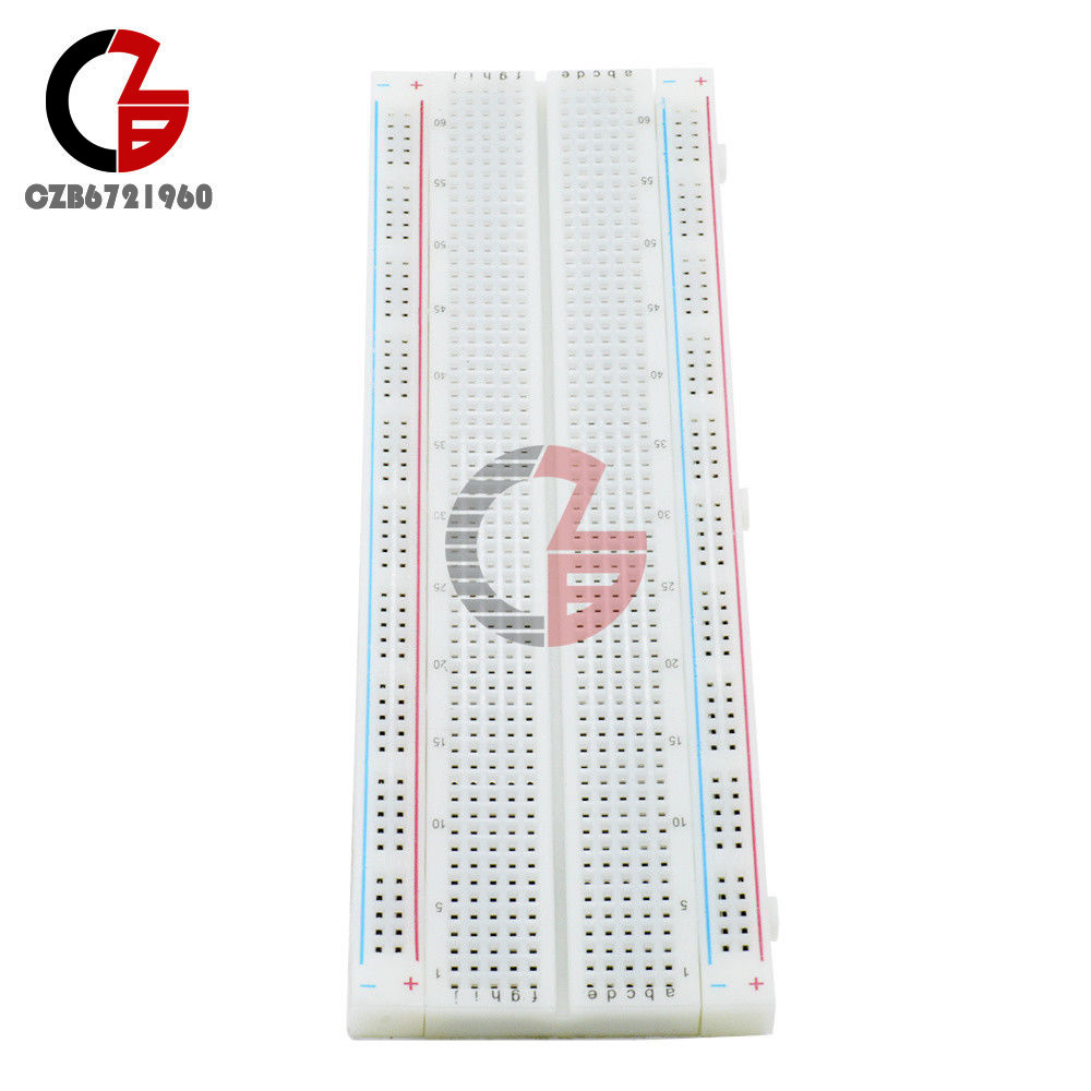5PCS MB-102 MB102 Breadboard 830Point Solderless PCB Bread Board Test Develop