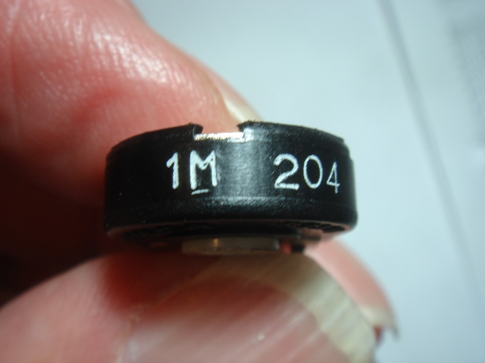 1M TRIMMER Piher PT15S stehend #17PY