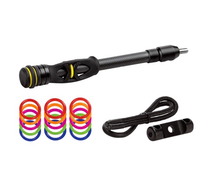 NEW TROPHY RIDGE HITMAN 8" STABILIZER, BEAR ARCHERY #AS1908