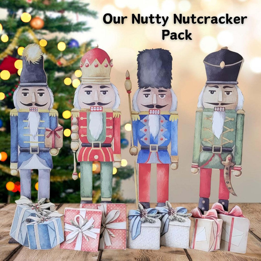 Nutty Nutcracker Project Kit | Dixie Belle Paint Co. | Transfer & Wood