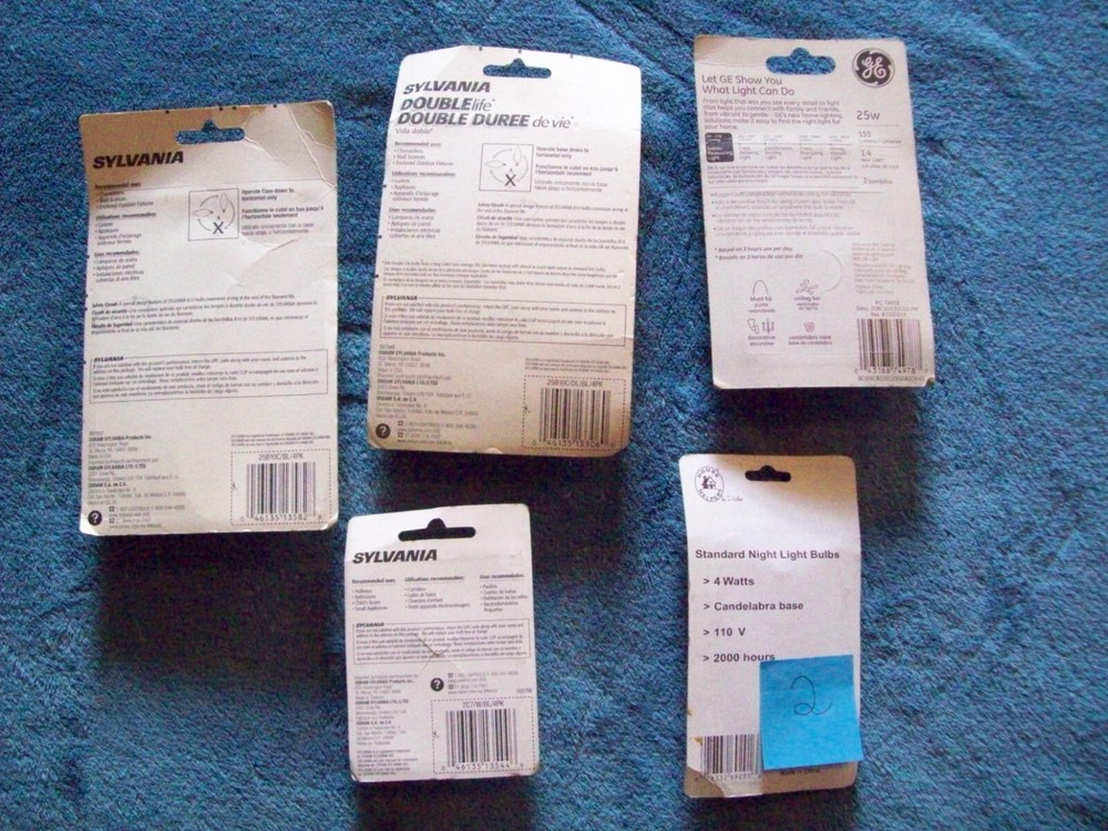 Vintage Assoreted Light Blubs