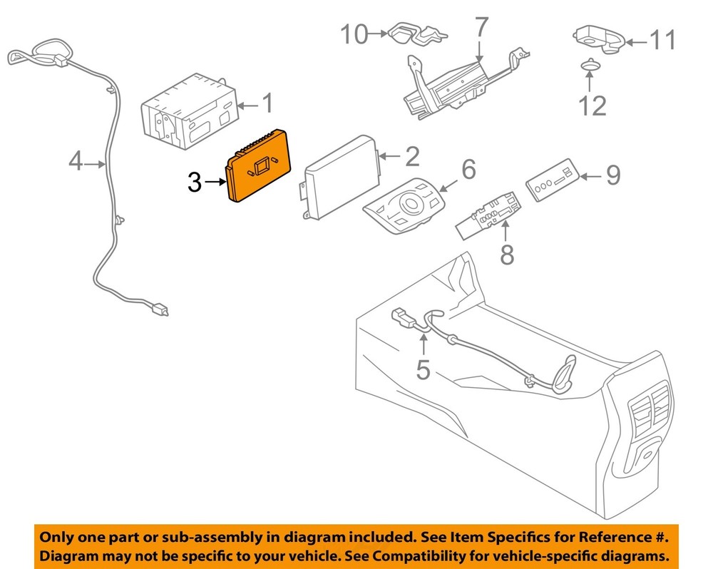 Used Telematics Interface Module fits: 2013 Ford C-max Communication voice recog