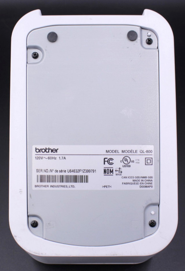 Brother QL-800 Thermal Label Printer /w Power Cable and USB