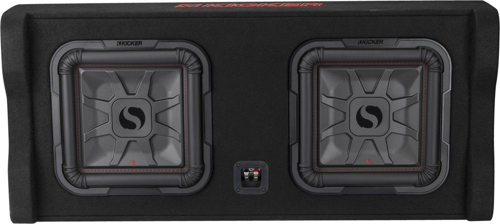 Kicker 49DL7TDF122 Dual 12" Subwoofer Enclosure