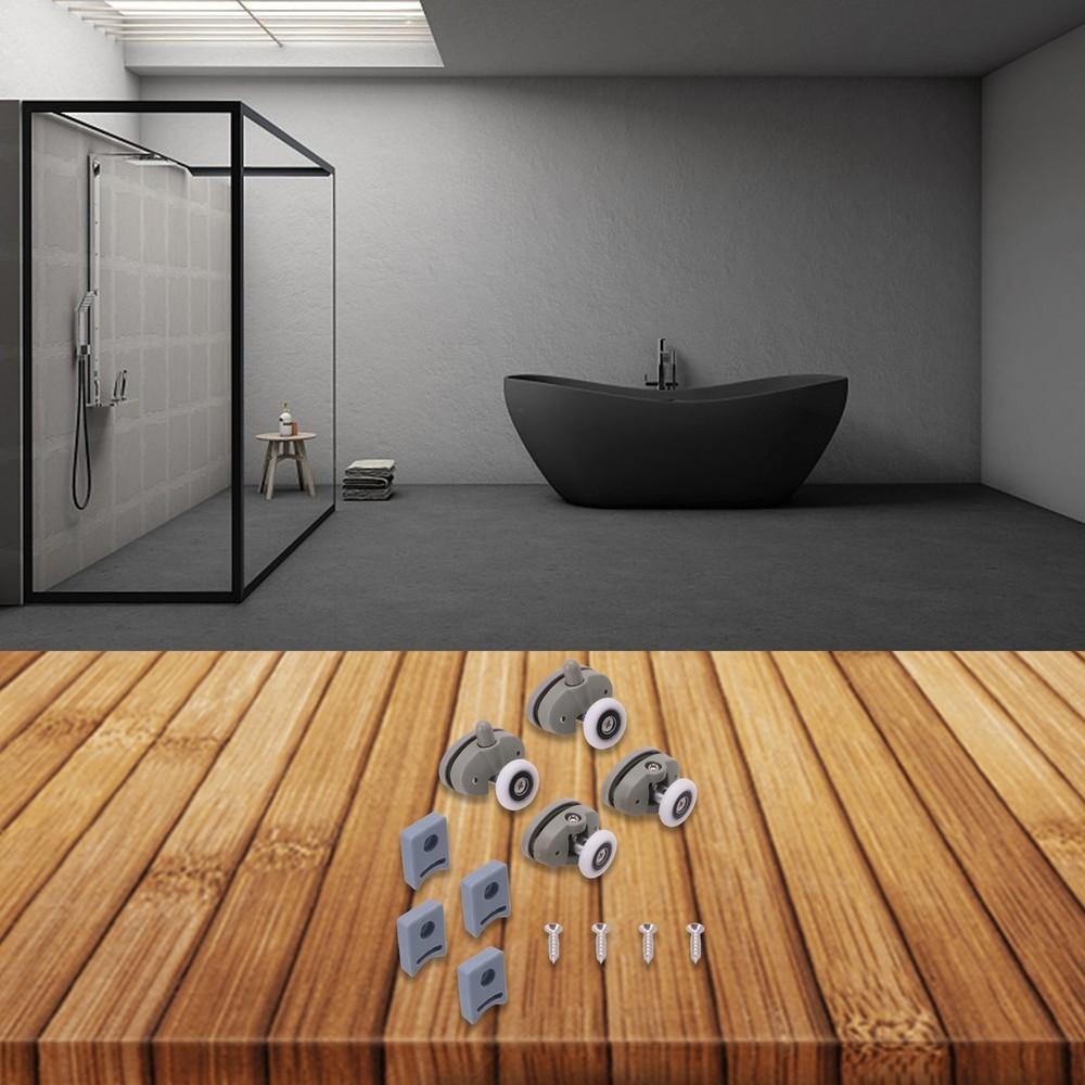Efficiently Designed Shower Door Rollers for Daily Use and Flexibility