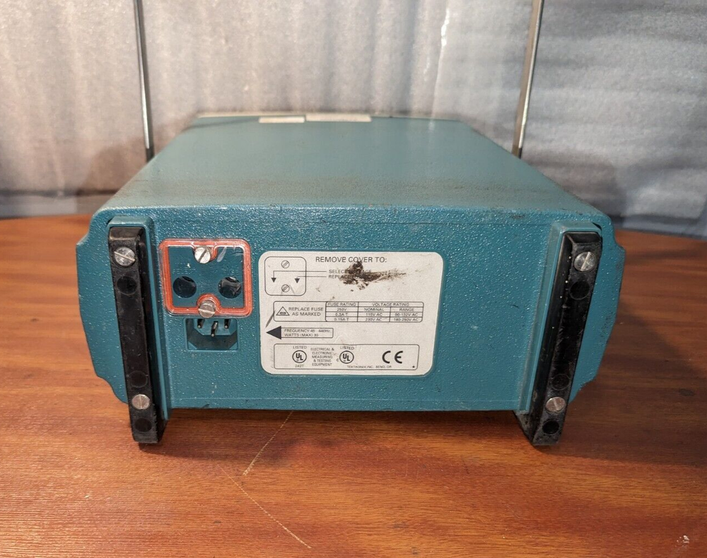Tektronix 1503c Metallic TDR Cable Tester, "Check Disc".