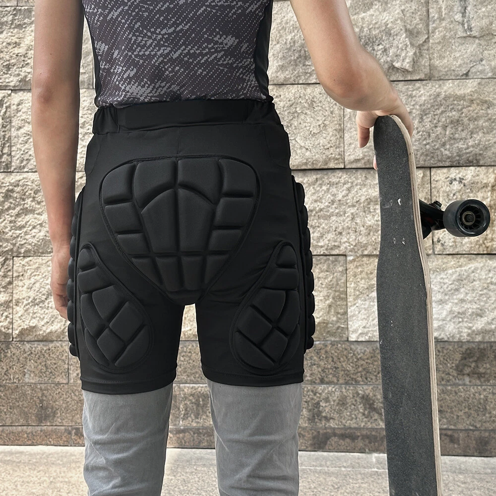 WOSAWE Protective Hip Shorts Ski Snowboard Impact Pants Protector Guards Shorts