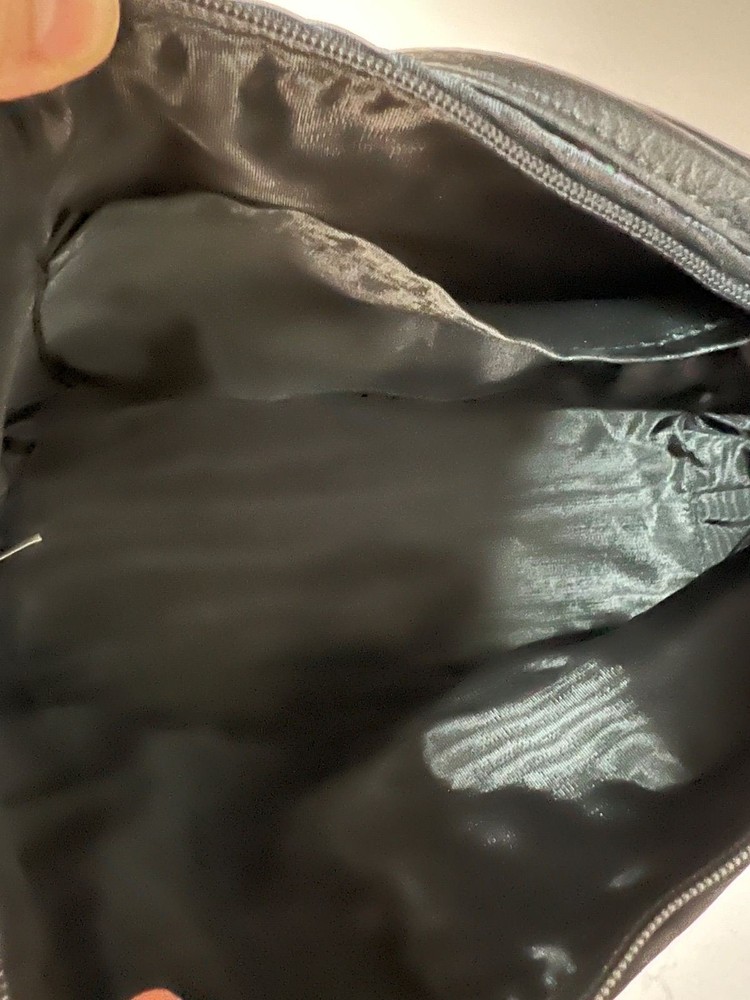 Used FEILER Handbag Pouch Floral Pattern