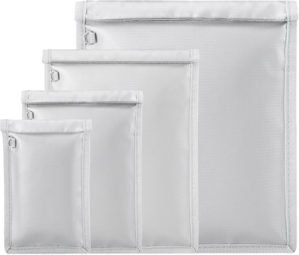 Waterproof and Fire-Resistant Signal-Blocking Storage Bag
