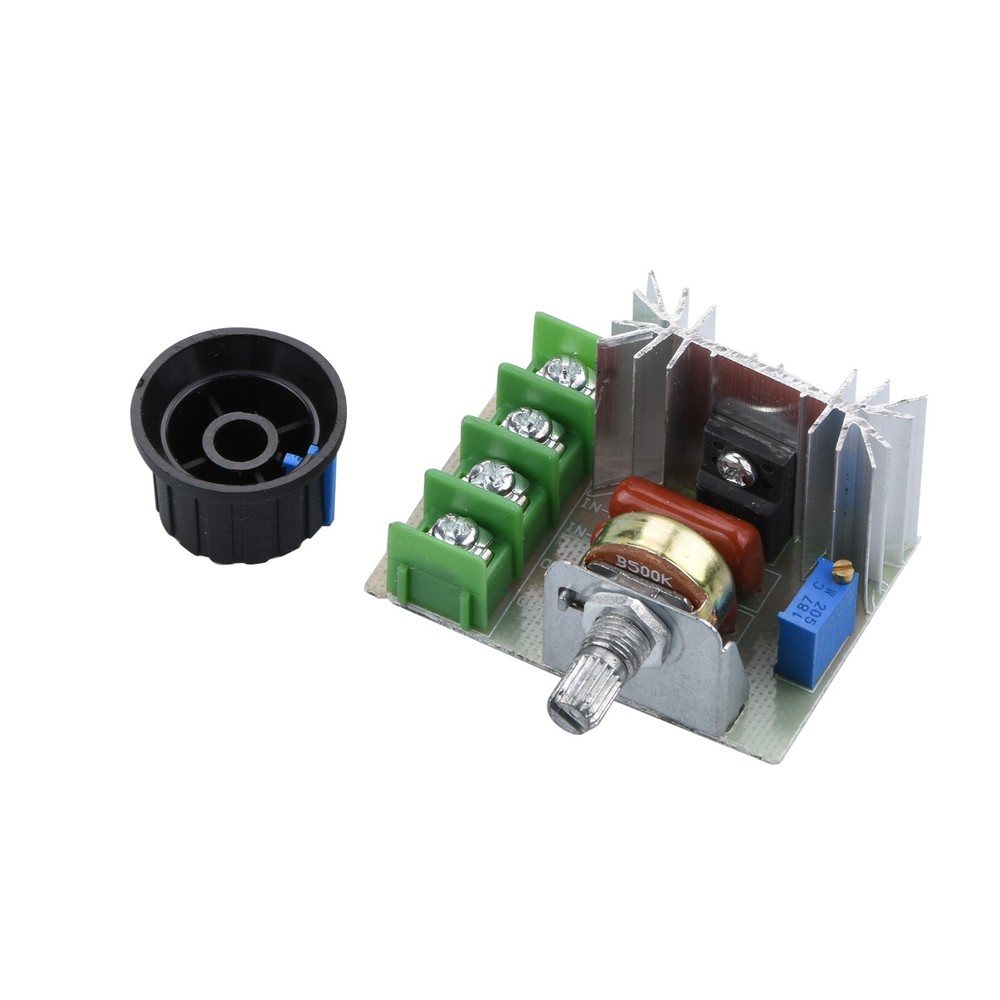 2000W 110V AC SCR Voltage Regulator Adjustable Motor Speed Control Controller g