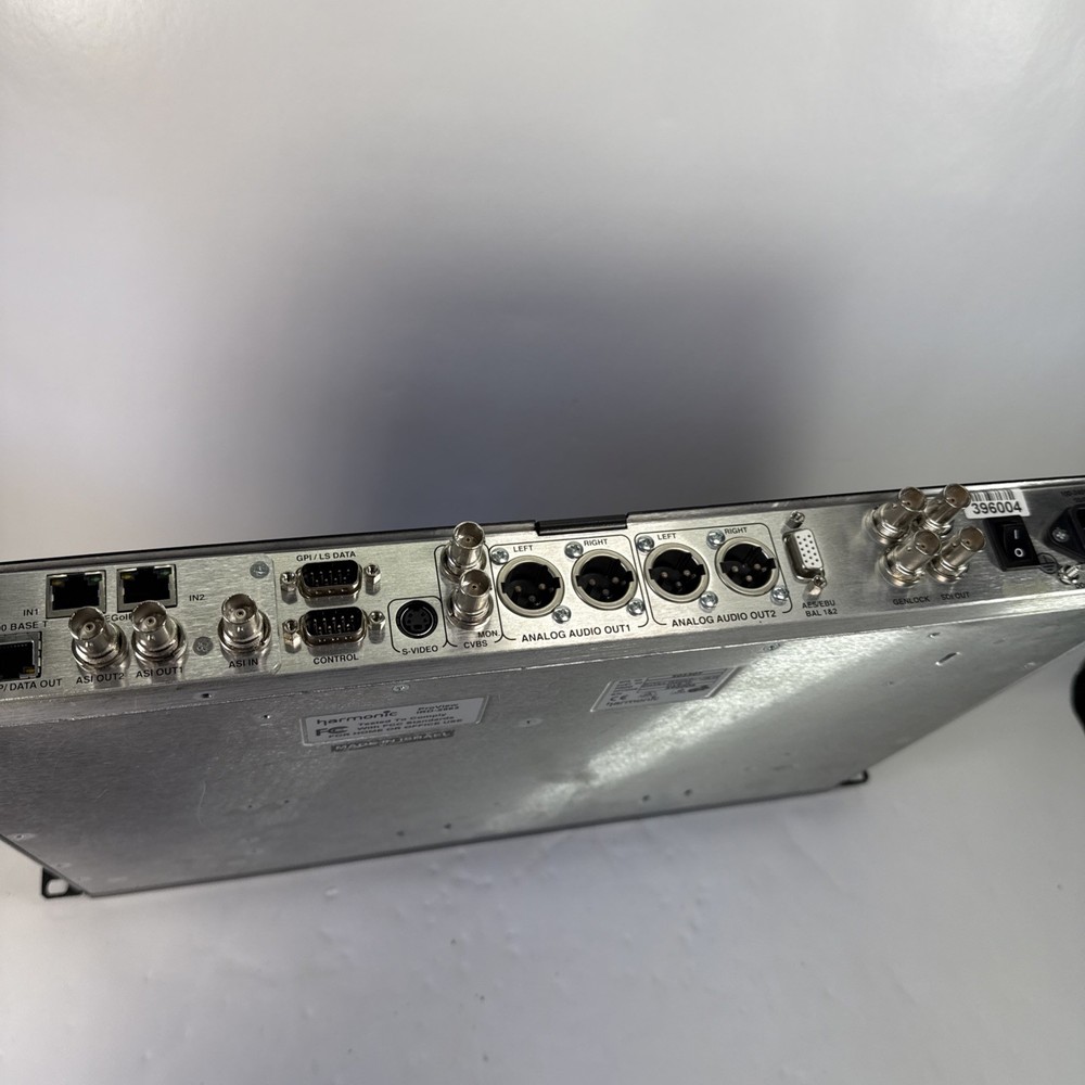 (AS-IS) Harmonic IRD-2900 Professional Receiver Decoder DVB IRD-2963 DVP-IP