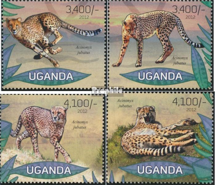 uganda 2985-2988 (complete issue) unmounted mint / never hinged 2012 Flora