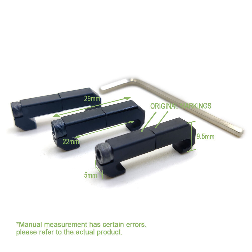 Weapon Flashlight Kits Rail Panel Cover Mlok/ KEYMOD Protection System Covers