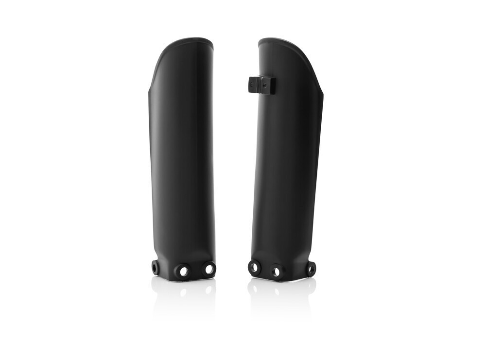 Acerbis - 2732020001 - Lower Fork Covers, Black