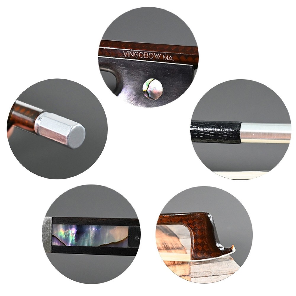 Diamond Carbon Violin Bow Pernambuco Performance Master Level 4/4 Ship from USA
