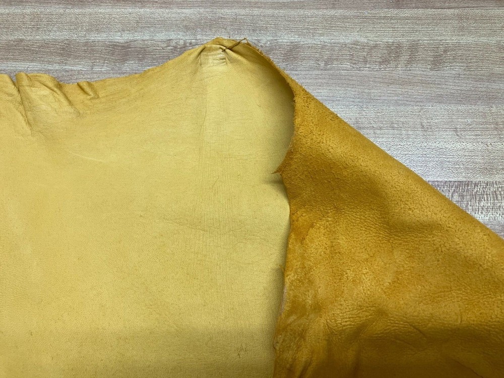 Top Grain Sheep Leather Gold #0018494 Row E