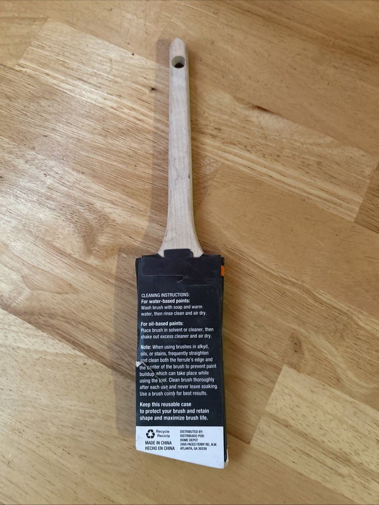 PRO 2” Trylon Filament Thin Angled Paint Brush