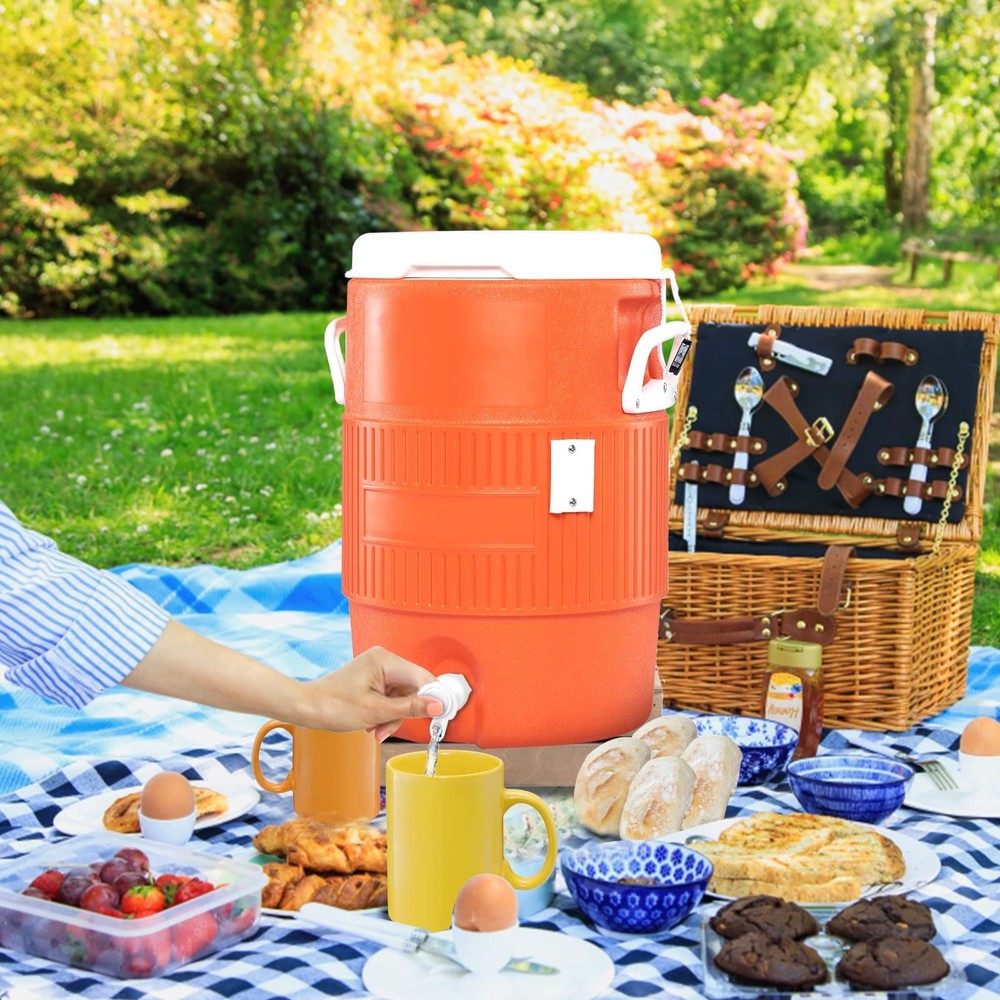 Push Button Water Spigot Replacement Compatible with Igloo 2, 3, 5,10 Gallon