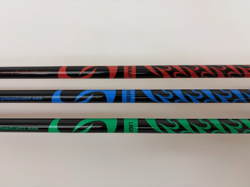 SuperSpeed Golf Training System 45" Set 3 Piece Speed Training Jumbo Max Grip