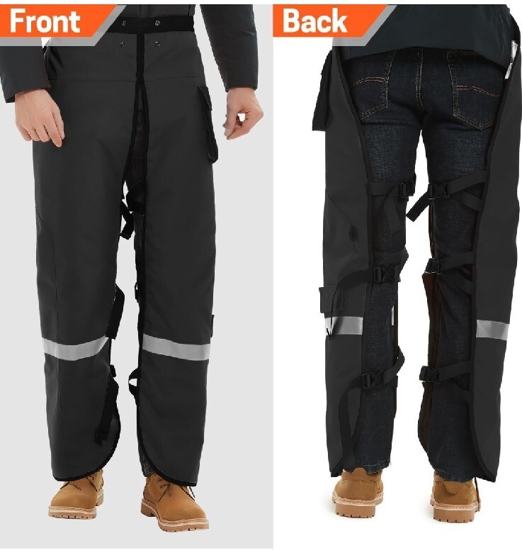 YARDMARIS Chainsaw Chaps Technical 8 Layers Class B for Chainsaw Users