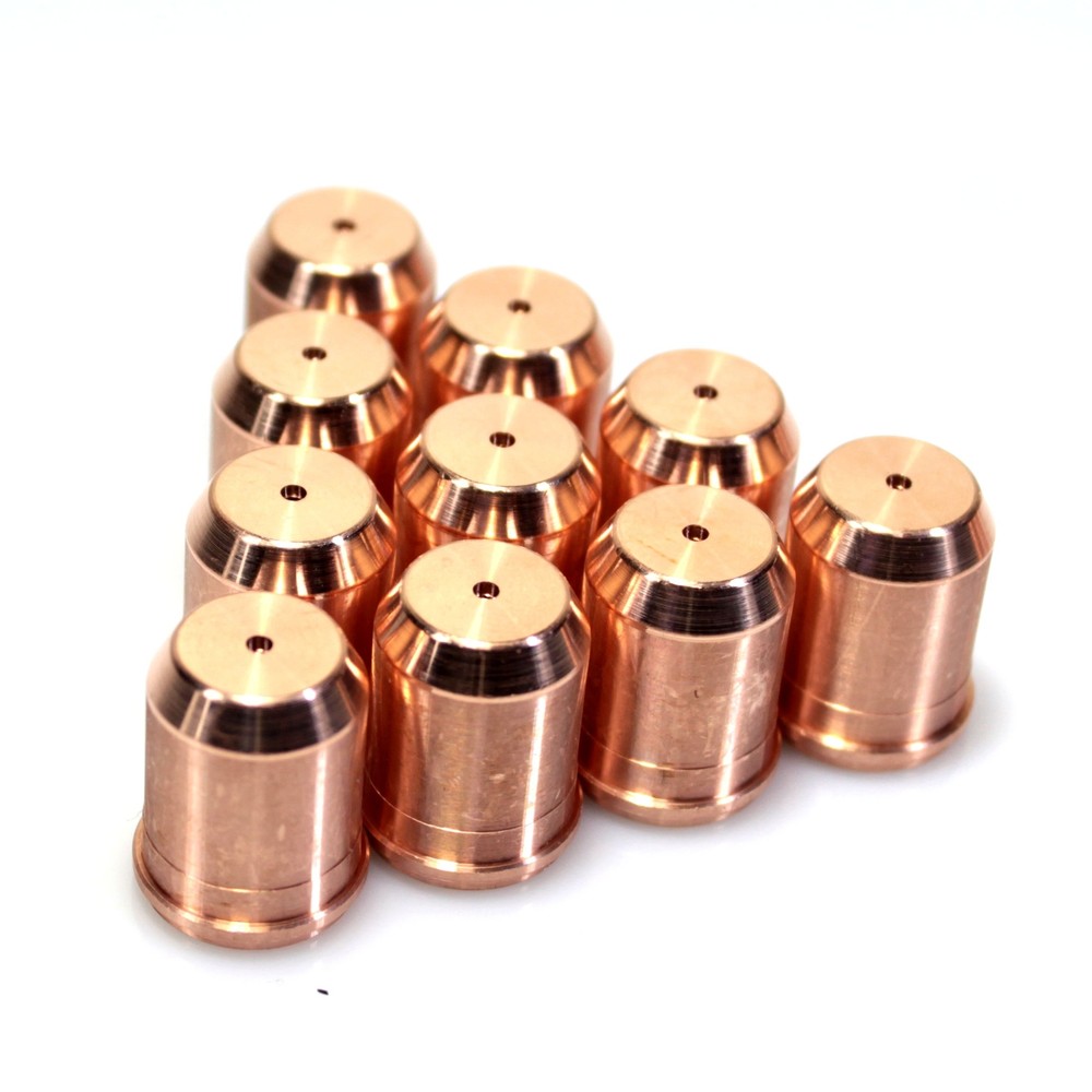 Plasma Cutter Tips Nozzle Tip 1.0mm for Trafimet S74 S75 Torch Pkg 10pcs