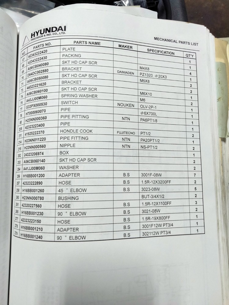 HYUNDAI MAZAK SPINDLE CHILLER