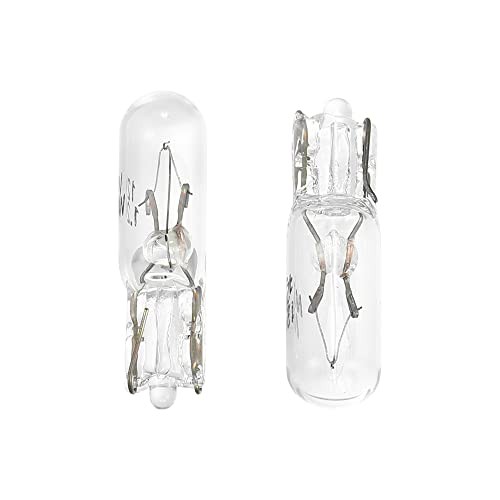 10pcs DC 12V T5 W1.2W LED Dashboard Light for Car Internal White