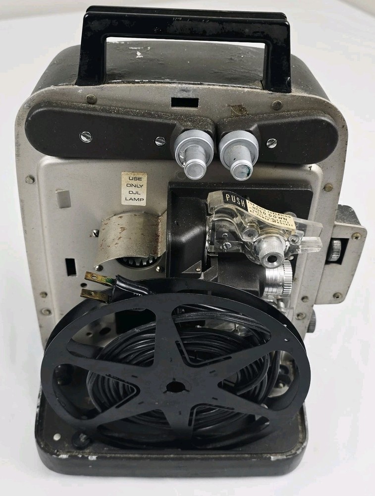 Bell & Howell Super Eight Design 346A Autoload Film Projector Tested Powers On