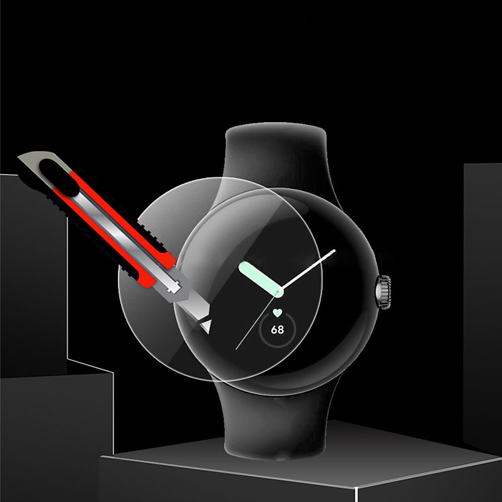 For Google Pixel Watch HD Clear Soft Hydrogel TPU Film Screen Protector KU