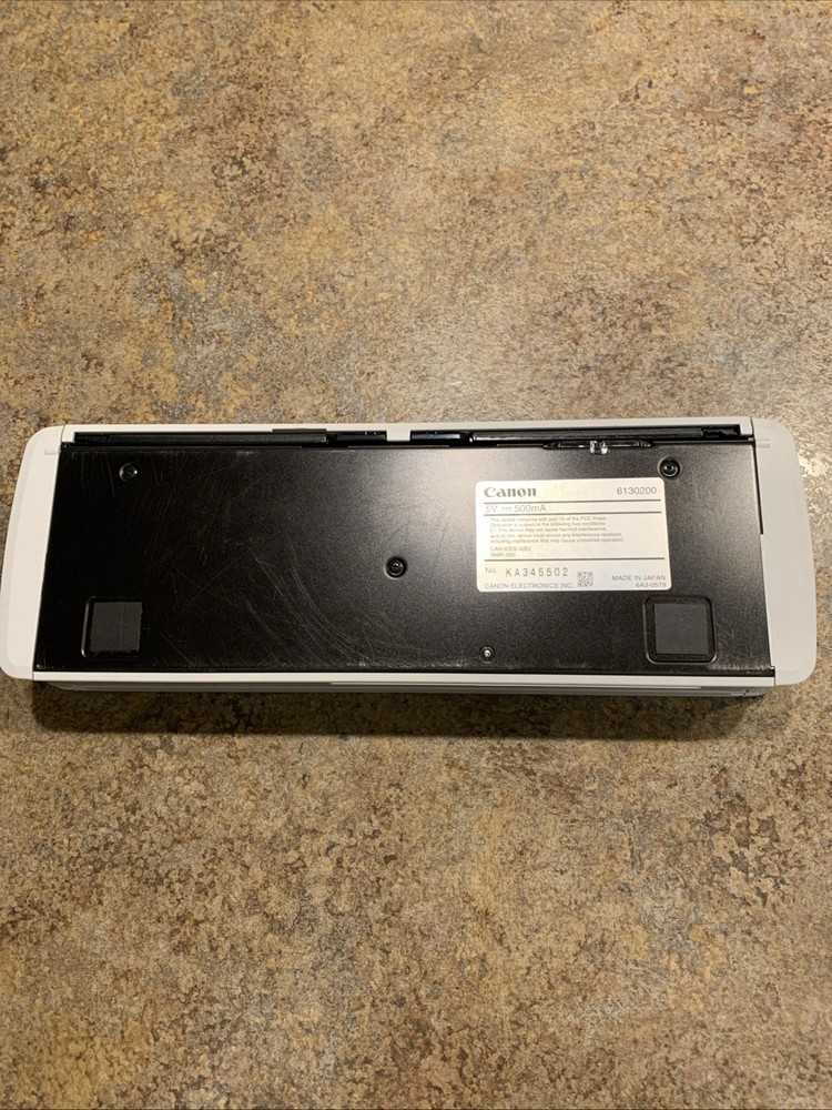 Canon 6130200 imageFORMULA R10 Personal Document Scanner- Test Good!
