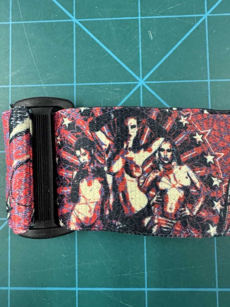 KM sublimated goggle strap for JT FLEX / SPECTRA. RARE!