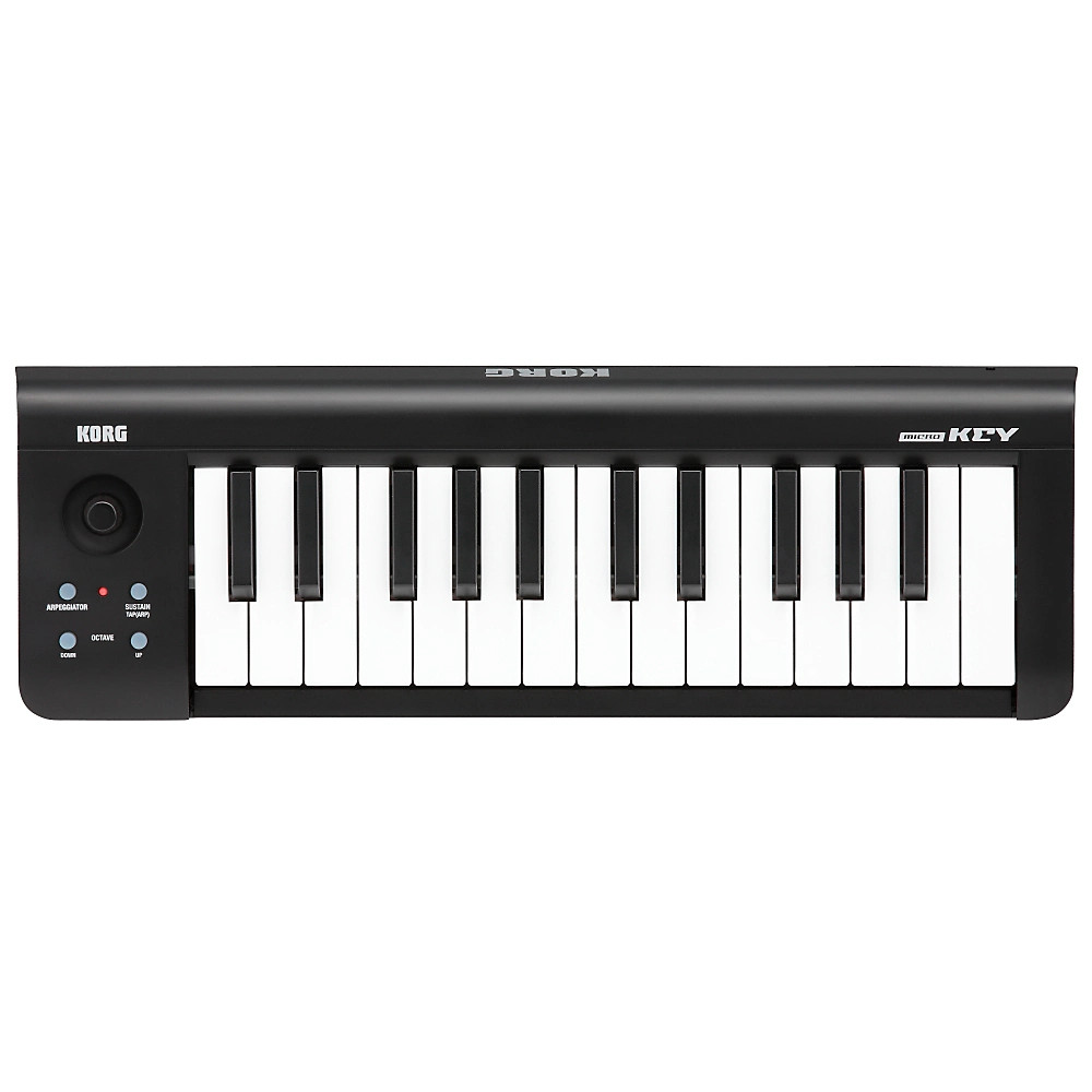 Korg microKEY25 USB MIDI Keyboard Black