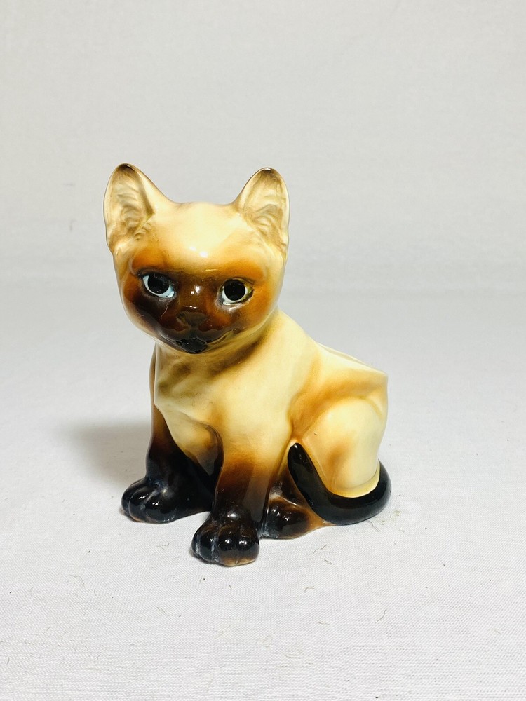 Siamese Cat Planter - Vintage 1950's