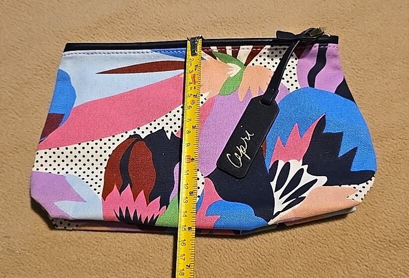 Estée Lauder Flower Print Makeup Cosmetic Bag - Multicolor