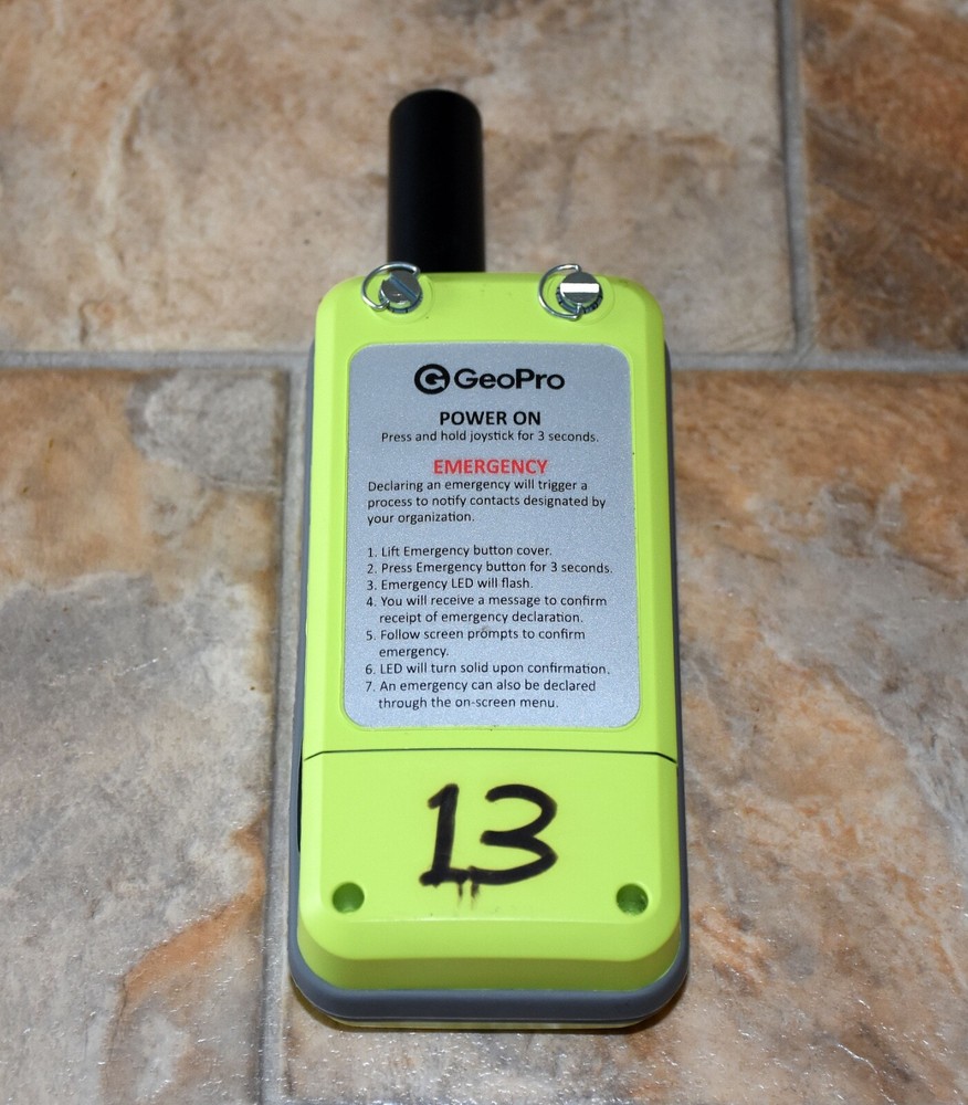 GeoPro GPM-1000 Satellite Communicator — Iridium-Enabled | Tested #13