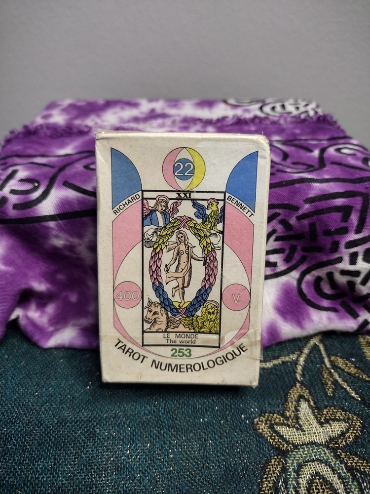 Numerological Tarot Sealed Grimaud 1986