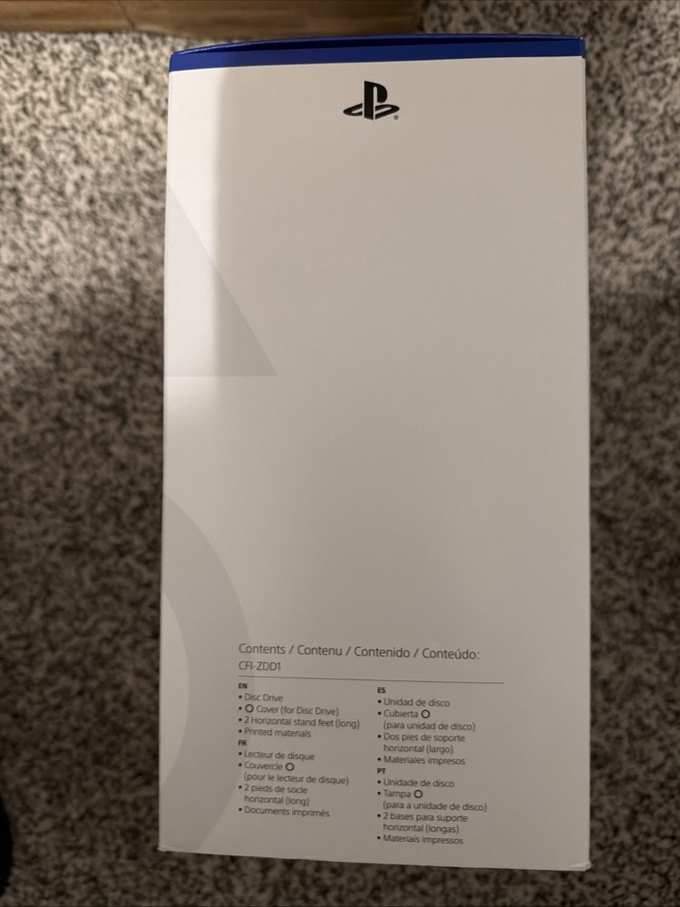 Sony Disc Drive for PS5 Slim Digital Edition Consoles - White
