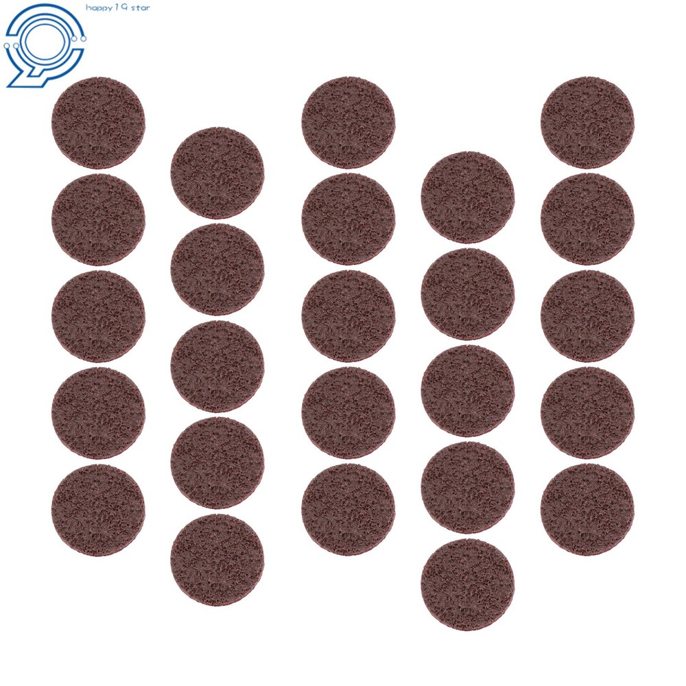 25Pcs 2 Inch Medium Abrasive Nylon Quick Change Surface Conditioning Discs
