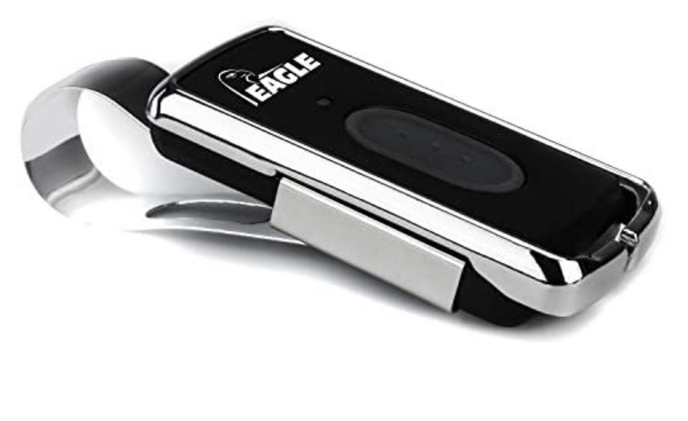 Eagle Chrome Series 1-Button Remote Control Gate Transmitter Visor Clip EG642