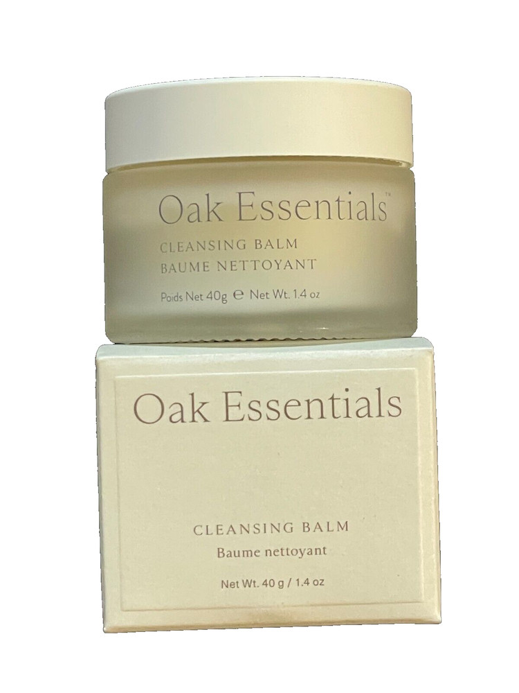 Oak Essentials Cleansing Balm 1.4 oz / 40g Full Size NIB